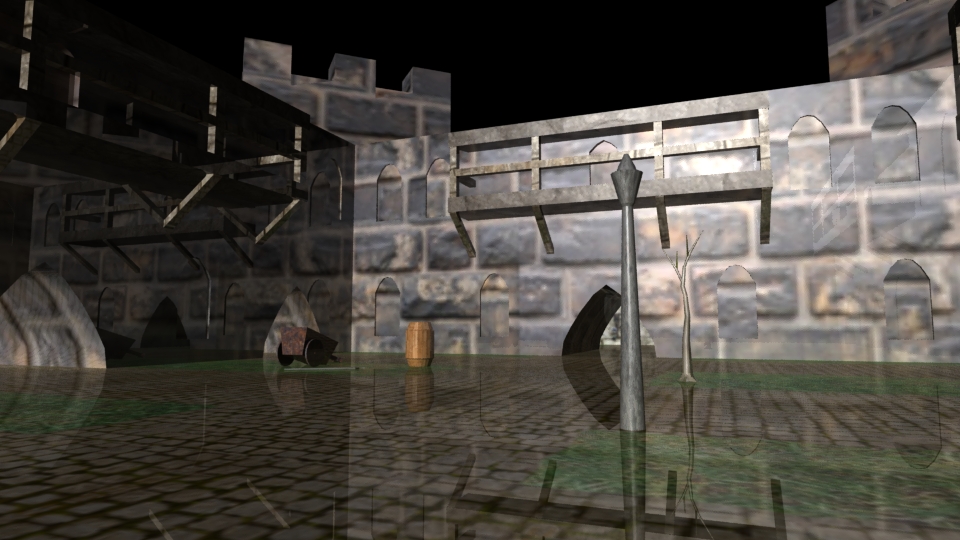 3DGameDesign Render Test Game